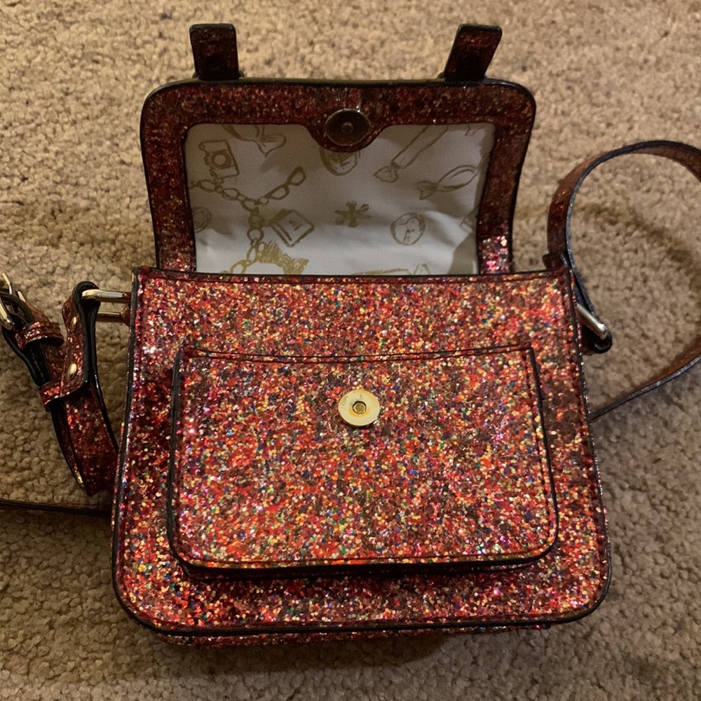 🟠 Kate Spade 🟠 glitter crossbody mini bag - Picture 7 of 9